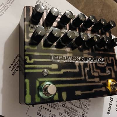 PigStompPedals "Dual DirtyShirley clone" PedalPCB -Thermionic Deluxe- Color shift circuitry finish image 4
