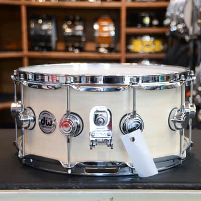 DW Collector's Maple 6.5x14 Snare Drum - "Natural Satin Oil" image 2