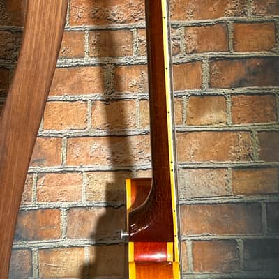 RARE! Epiphone Caiola 1966 ALL Original-1 5/8” Nut-Slim Taper Neck-Faded Cherry image 15