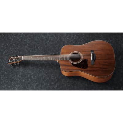 Ibanez AW54LOPN Left-Handed Dreadnought Acoustic Guitar - Open Pore Natural image 4