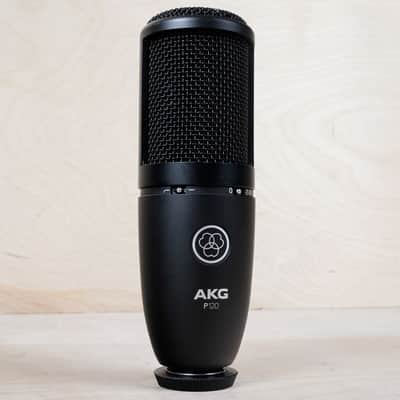 AKG P120 General-Purpose Medium Diaphragm Cardioid Condenser Microphone Black image 1