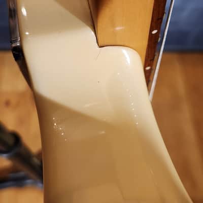 Vintage 1980s Charvel Model 2 Cream w/ Kahler & DiMarzio Super Distortion image 9