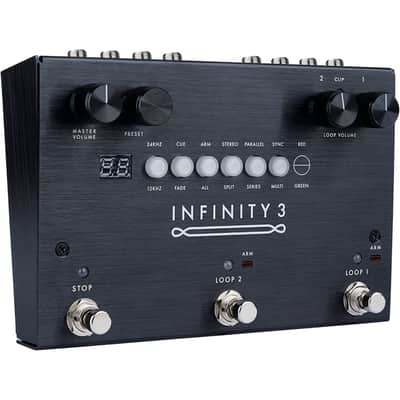 Pigtronix Infinity 3 Deluxe Hi-Fi Stereo Double Looper with Midi Guitar Pedal image 2