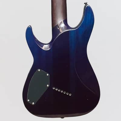 Schecter Reaper-7 Elite Multiscale 7 String Electric Guitar - Deep Ocean Blue image 4