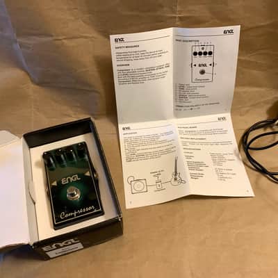 ENGL  Compressor  Pedal 2010s Compression Sustainer MINT in box with Users Manual & Power Supply image 11