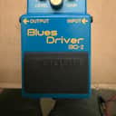 Boss BD-2 Blues Driver (Silver Label) 1995 - Present - Blue