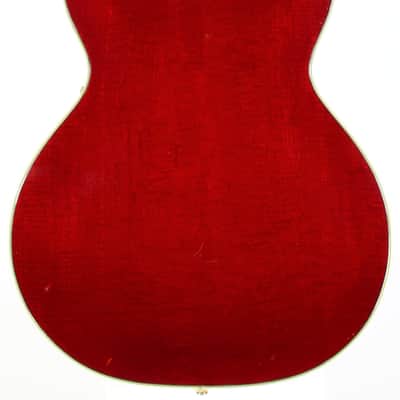 1967 Guild Starfire VI Cherry Red w Original Hard Case and Tags | Vintage 1960s Electric Guitar image 12