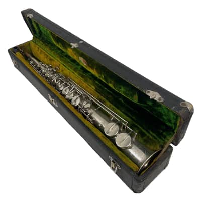 J.W. York & Sons Soprano Saxophone Vintage 1930 image 4