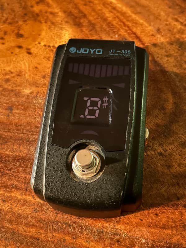 Joyo JT-305 Chromatic Pedal Tuner 2010s - Black image 1