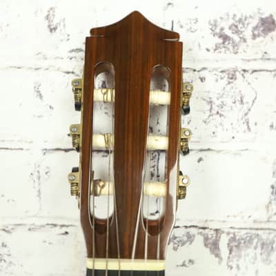 1997 LoPrinzi Natural Flamenco Guitar W/ Hard Shell Case image 5