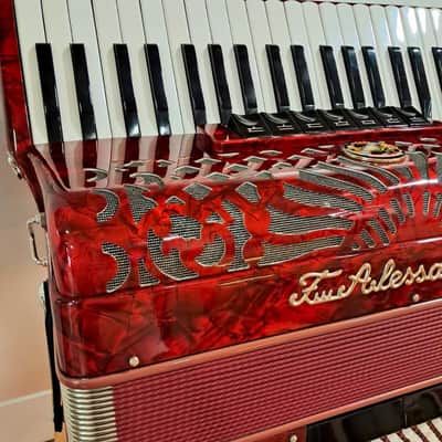 Professional Accordion Fratelli Alessandrini 41 Key/120 Bass image 5