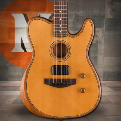 Fender Acoustasonic Standard Telecaster - Aged Natural image 1