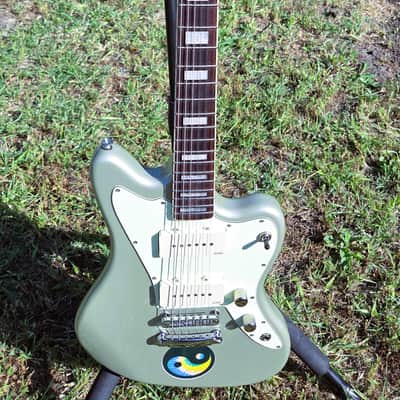 (EMG Upgraded) Harley Benton JA-60 CC-Inca Silver Jazzmaster Guitar StopTail image 8