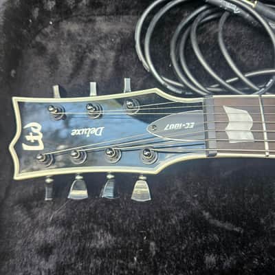 ESP LTD EC-1007 Baritone Evertune 2024 - Present - Black image 2