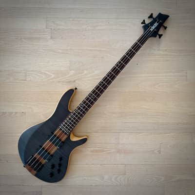 Schecter Charles Berthoud CB-4 4-String Bass See-Thru Black Satin (2871) image 3