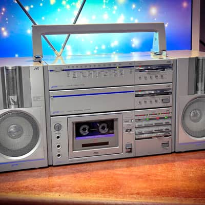 JVC PC-5 (1981) Vintage Cassette Ghetto-Blaster Boombox image 3