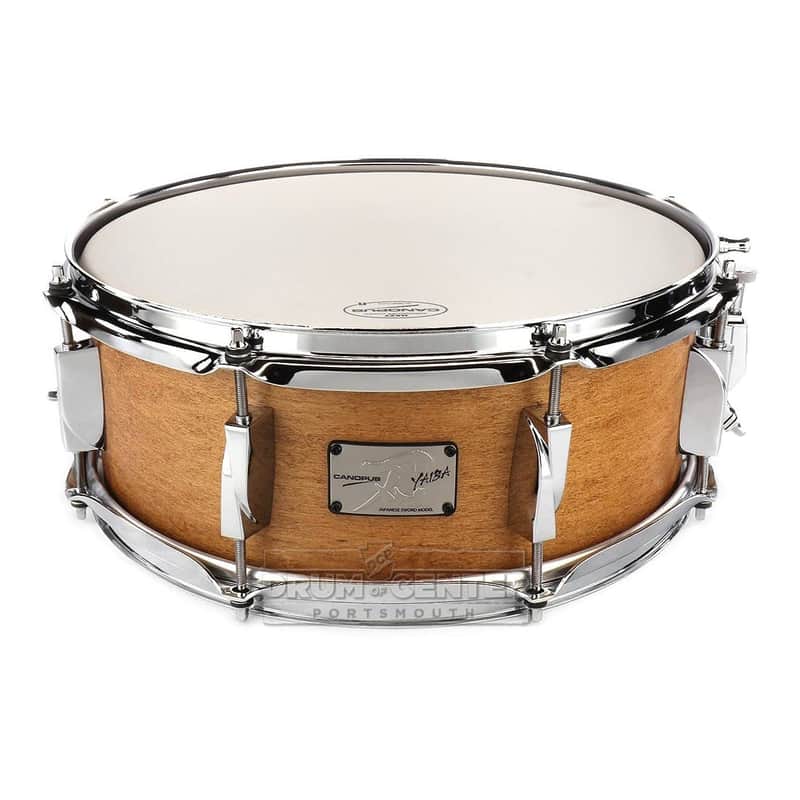 Canopus Yaiba Maple Snare Drum 14x5.5 Antique Natural Matte Lacquer image 1