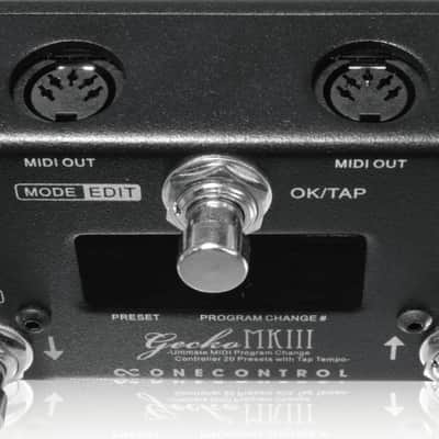 One Control Gecko MKIII MIDI Switcher Pedal image 2