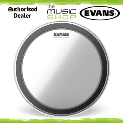 Evans 22" EMAD2 Clear Bass Drum Head, 22 inch Batter Bass Drumhead - BD22EMAD2 image 1