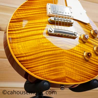 Gibson Custom Shop Historic Collection '59 Les Paul Standard Flametop Reissue 1995 - Iced Tea Burst image 4