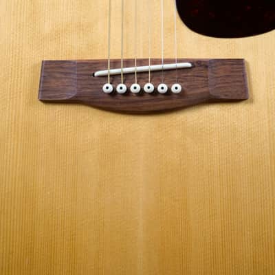 1970-75 Yamaha Orange Label FG-152 Natural Made in Japan Acoustic + Hard Case image 10