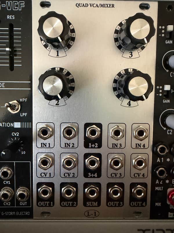 L-1 Quad VCA and Mixer