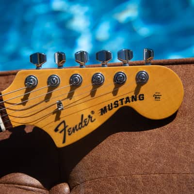 2006 Fender MG-69 - '69 Mustang Reissue - Flames on Body! - Pro Player Electronics Upgrades - Pro Set Up w Perfect Frets/Action/Intonation! CIJ Crafted in Japan image 4