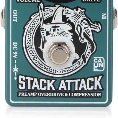Caline CP-509 Stack Attack Preamp Overdrive & Compressor Fast *U.S* SHIP image 1