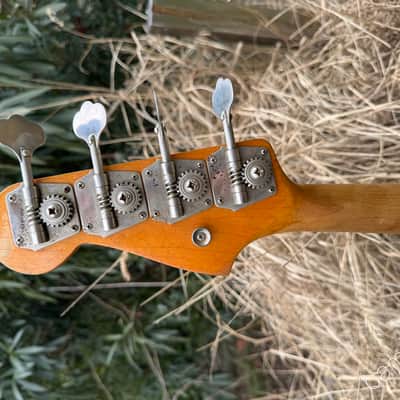 1965 Fender Jazz Bass - Charcoal Frost Metallic - Matching Headstock - OHSC image 3