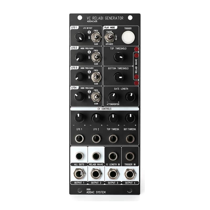 ADDAC 405 Relabi Generator Eurorack Pulse Module (ADDAC405) image 1