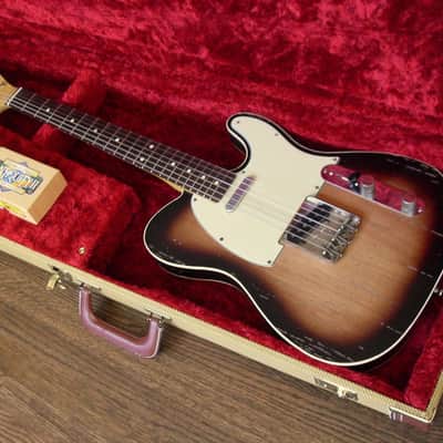 MJT 1962 Telecaster Custom Reissue Aged Relic 62 Tele Nash Fender Bridge image 3