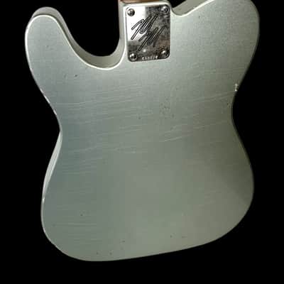 Mario Martin T-Jazz 2022 Firemist Silver w/ Birdseye Maple Neck & Novak Pups NEW (Authorized Dealer) image 6