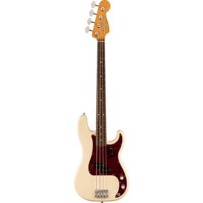 Fender Vintera II '60s Precision Bass Guitar - Olympic White image 1