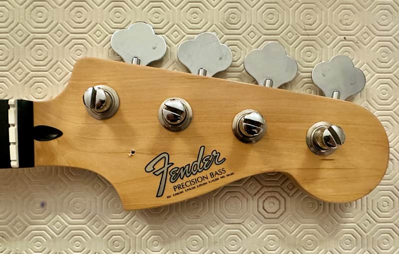 Mighty Mite ‘Ebonol’ fret less P Bass Neck image 1