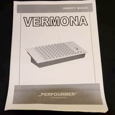 Vermona Perfourmer MKI 2010s - Silver - Rare image 3
