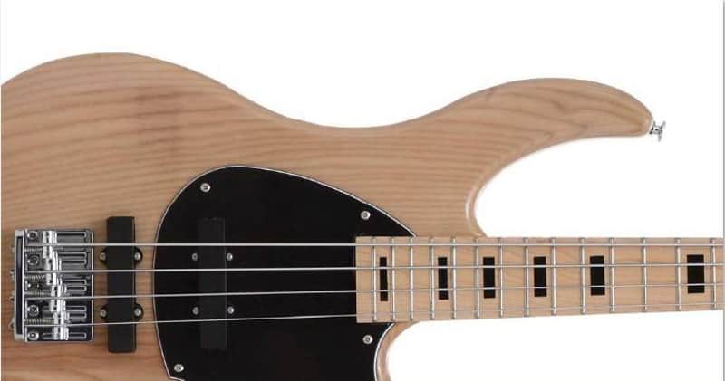 Wakertone Bass Guitar BSWM-4ASH-NT (active electronic) image 1