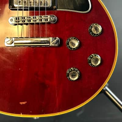 Gibson Les Paul Custom 1977 - Wine Red image 4