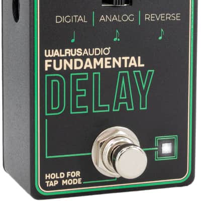 Walrus Audio Fundamental Delay - Black / Green image 3