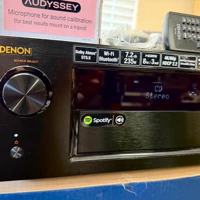 Denon IN-Command AVR-X4200W 7.2 Ch 235W 4K BT WiFi Receiver w/ Accessories; Tested SEE VIDEOS image 3