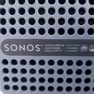 Sonos PLAY:3 Wireless Speaker Black w/ Manual & Cable, Working, Factory-Reset image 9