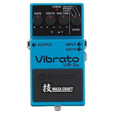 Boss VB-2W Waza Craft Vibrato Pedal - Display Model image 1