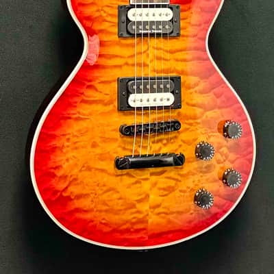 Dean Dean Thoroughbred Select Floyd Quilted Maple 2021 - Natural Black Burst image 6
