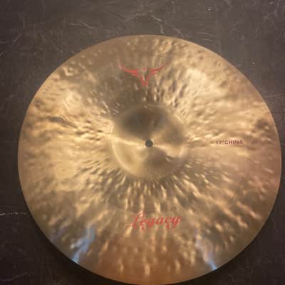 WILD BULL Legacy Series Hand Forged & Hammered 17" China Crash Cymbal image 1