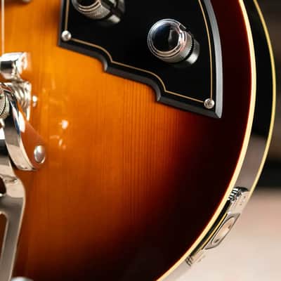 Duesenberg Starplayer TV Semi-Hollow Electric Guitar - Vintage Burst image 11