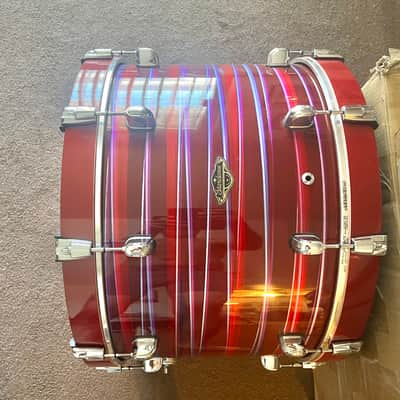 Tama Starclassic Walnut/Birch Bass Drum 22” x 14” in Lacquer Phantasm Oyster 2025 - Lacquer Phantasm Oyster image 3