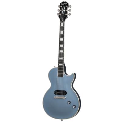 Epiphone Jared James Nichols Signature "Blues Power" Les Paul Custom w/ Seymour Duncan Pickup and EpiLite Case - Aged Pelham Blue image 10