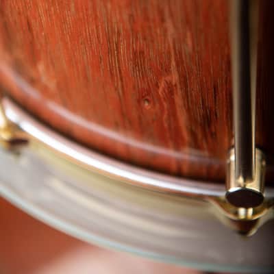 Seven Six Drum Company 8x14 Jiant Jatoba Brazilian Cherry Custom Snare Drum 2022 High Gloss Polyeste image 9