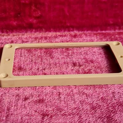 MINT 1958 Gibson Les Paul standard white pickup ring surround - ORIGINAL image 3