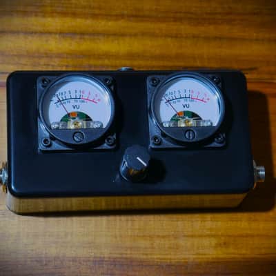 Stereo VU Meter Pedal – Signal Level Monitor – Pedalboard Utility image 2