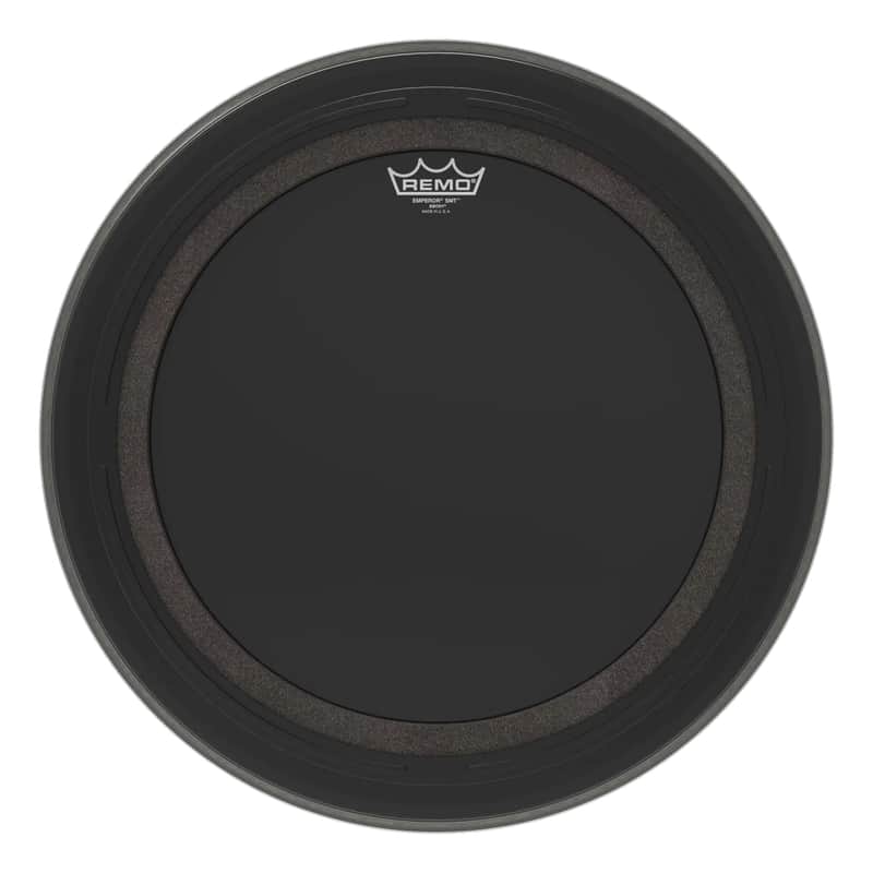 Remo Emperor SMT Ebony Bass Drumhead 20" image 1